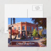De stad Grand Junction Briefkaart (Voorkant / Achterkant)