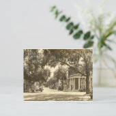 De stad in, zet Dora, FL op - 1947 Briefkaart (Staand voorkant)