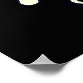 De stad Interlaken in het Zwitserse gebergte Poster (Hoek)