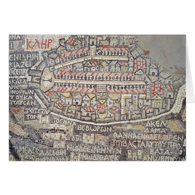 De stad Jeruzalem en het omliggende gebied (Voorkant Horizontaal)