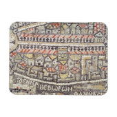 De stad Jeruzalem en het omliggende gebied Magneet (Horizontaal)