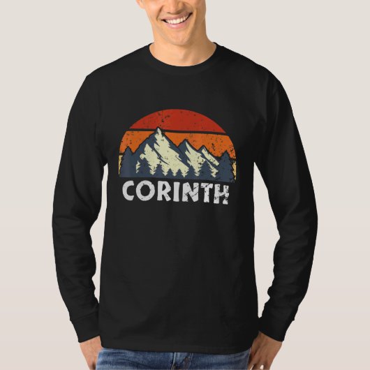 de stad Korinthe - Oudgriekenland T-shirt (Voorkant)