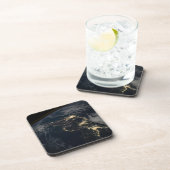 De stad licht 's nachts in Japan. Bier Onderzetter (Rechterzijde)