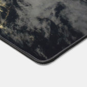 De stad licht 's nachts in Japan. Bureaumat (Hoek)