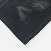 De stad licht 's nachts in Japan. Fleece Deken (Hoek)