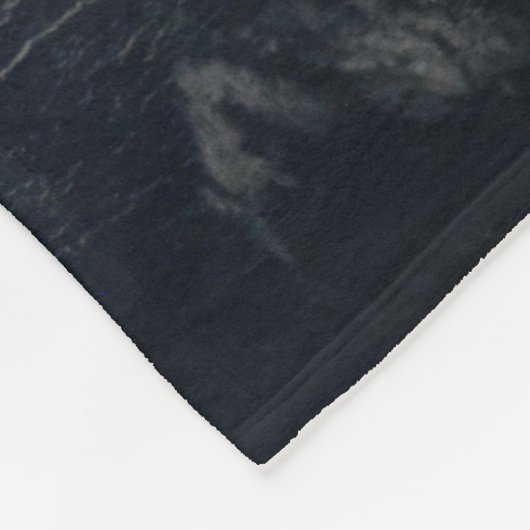 De stad licht 's nachts in Japan. Fleece Deken (Hoek)