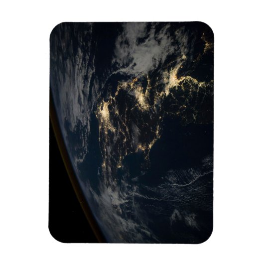 De stad licht 's nachts in Japan. Magneet (Verticaal)