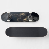 De stad licht 's nachts in Japan. Persoonlijk Skateboard (Horizontaal)