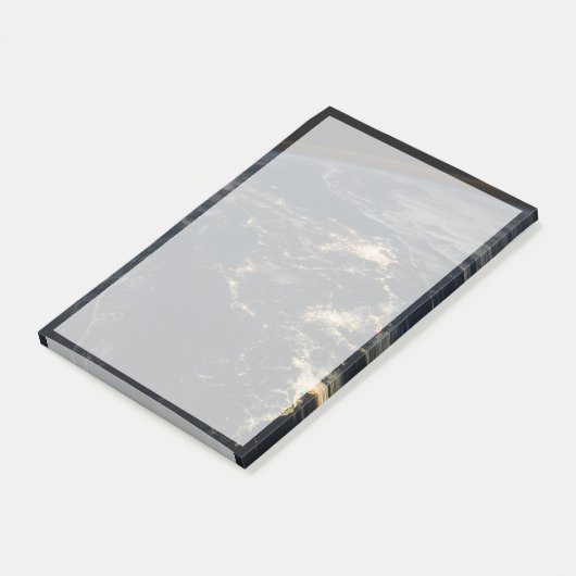 De stad licht 's nachts in Japan. Post-it® Notes (Schuin)