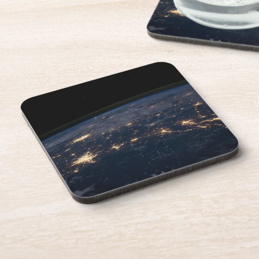 De stad ligt in het zuiden van de VS. Bier Onderzetter (Linkerzijde)