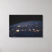 De stad ligt in het zuiden van de VS. Canvas Afdruk (Voorkant)