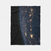 De stad ligt in het zuiden van de VS. Fleece Deken (Voorkant)