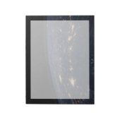 De stad ligt in het zuiden van de VS. Notitieblok (Linkerzijde)