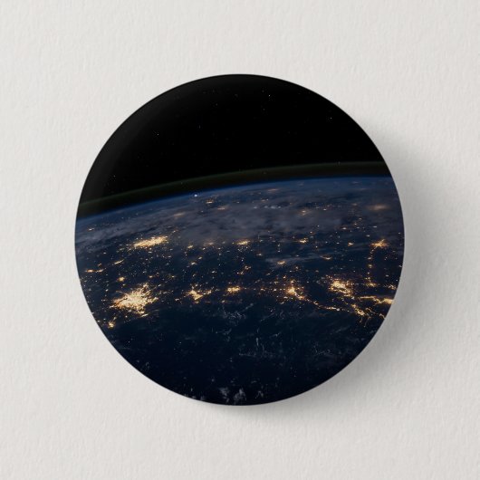 De stad ligt in het zuiden van de VS. Ronde Button 5,7 Cm (Voorkant)