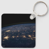 De stad ligt in het zuiden van de VS. Sleutelhanger (Achterkant)