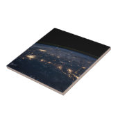 De stad ligt in het zuiden van de VS. Tegeltje (Zijkant)