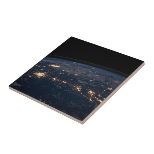 De stad ligt in het zuiden van de VS. Tegeltje (Zijkant)