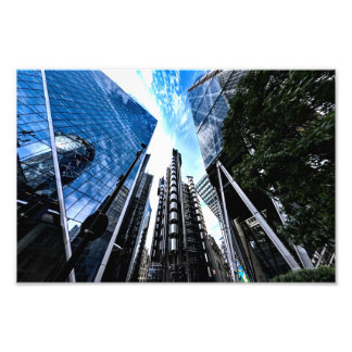 De stad Londen (1408) Foto Afdruk