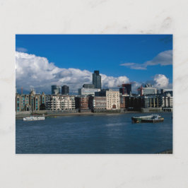 De stad Londen en de toren 42 Briefkaart