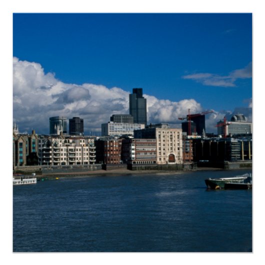 De stad Londen en de toren 42 Perfect Poster (Voorkant)