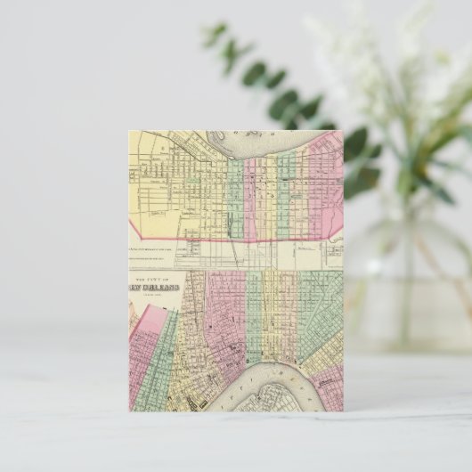 De stad Louisville Kentucky Briefkaart (Staand voorkant)