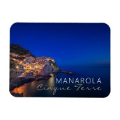 De stad Manarola in de Cinque Terre in de avond Magneet (Horizontaal)