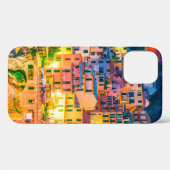 De stad Manarola, Picturesque, in de provincie L Case-Mate iPhone Case (Achterkant (horizontaal))