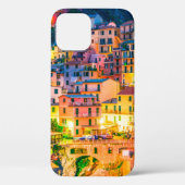 De stad Manarola, Picturesque, in de provincie L Case-Mate iPhone Case (Achterkant)