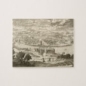 De stad Mexico, 1723 (graving) Legpuzzel (Horizontaal)