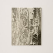 De stad Mexico, 1723 (graving) Legpuzzel (Verticaal)