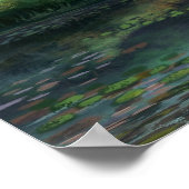 De stad Morgine Poster (Hoek)