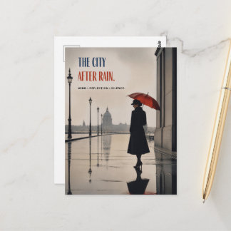 DE STAD NA REGEN BRIEFKAART