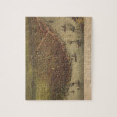 De stad New Orleans Louisiana vanaf 1885 Legpuzzel (Verticaal)