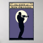 De stad New Orleans, Poster (Voorkant)