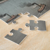 De stad New York | 1883 (kleurenlithograaf) Legpuzzel (Zijkant)