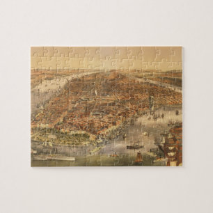 De stad New York, 18 Legpuzzel