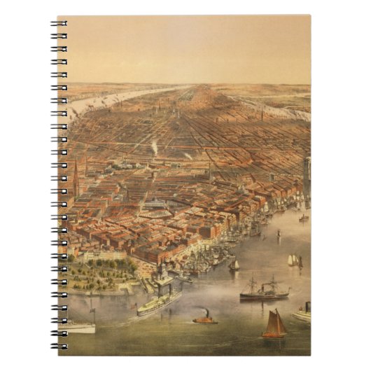 De stad New York, 18 Notitieboek (Voorkant)
