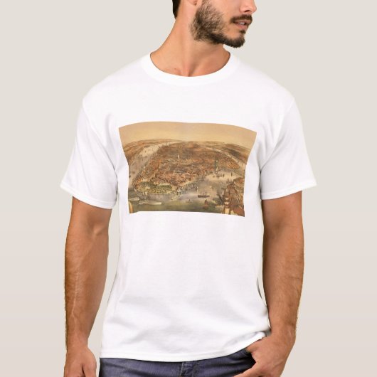 De stad New York, 18 T-shirt (Voorkant)