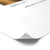 De stad New York via Currier en Ives (1876) Poster (Hoek)