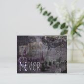 De stad Nooit - Briefkaart van Tirahvaalta (Staand voorkant)