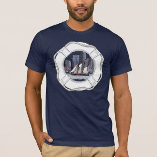 De stad ontvluchten t-shirt