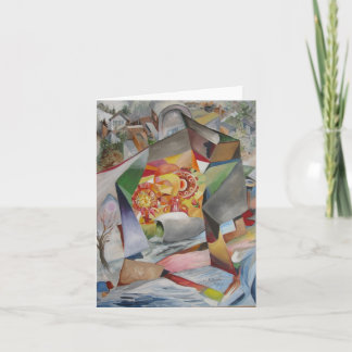 De stad opslaan - Lege notitiekaart