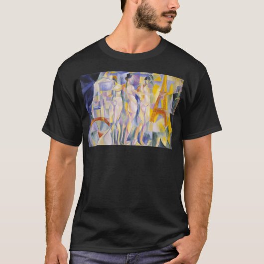 De stad Parijs door Robert Delaunay T-shirt (Voorkant)