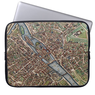 De stad Parijs is oud Laptop Sleeve