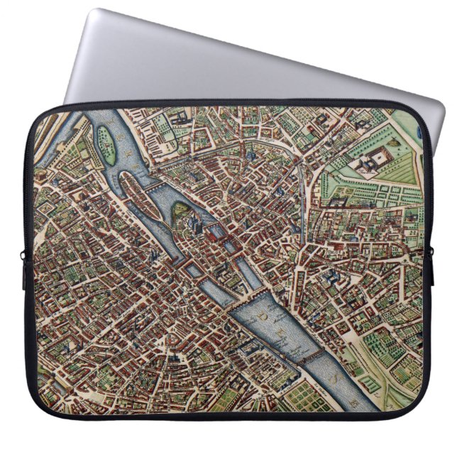 De stad Parijs is oud Laptop Sleeve (Voorkant)