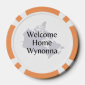 De stad poker chips (Achterkant)