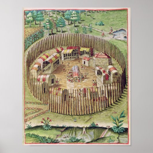 De stad Pomeiooc Poster (Voorkant)