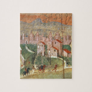 De stad Prato (fresco) Legpuzzel