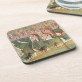 De stad Prato (fresco) Onderzetter (Linkerzijde)