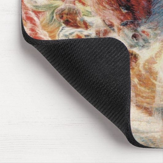 De stad rijst muismat (Hoek)